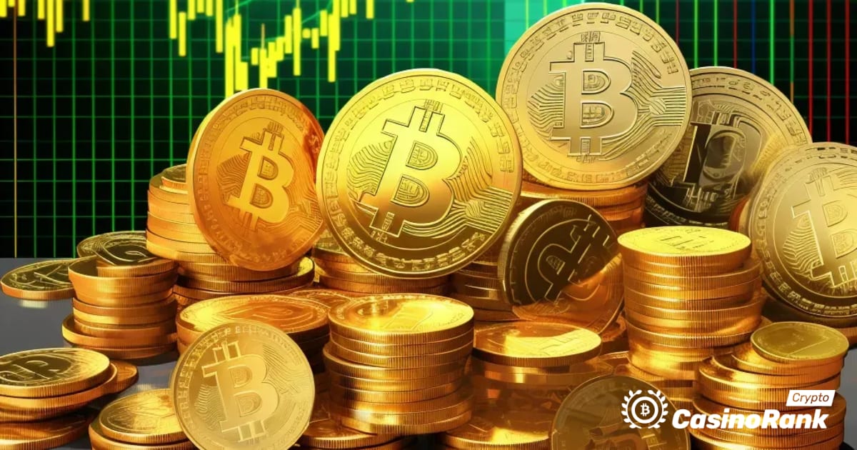 Krypto-priser stiger frem til: Bitcoin, Ethereum og toppvinnere